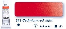 Akwarela Shmincke Horadam 349 cadmium red light 5 ml-horz1